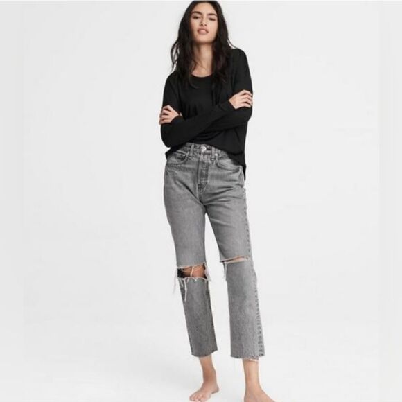 NWT Rag & Bone Maya High Rise Ankle Slim in Zeus - Picture 1 of 9